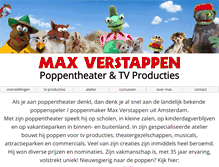 Tablet Screenshot of maxverstappen.nl